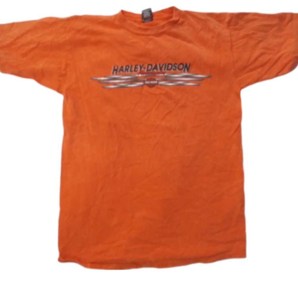 Barley worn size large Harley Davidson t-shirt